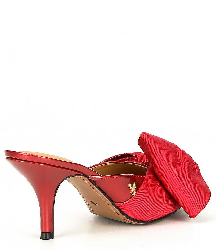 Schutz Sionne Clear Vinyl Pointed Toe Mules