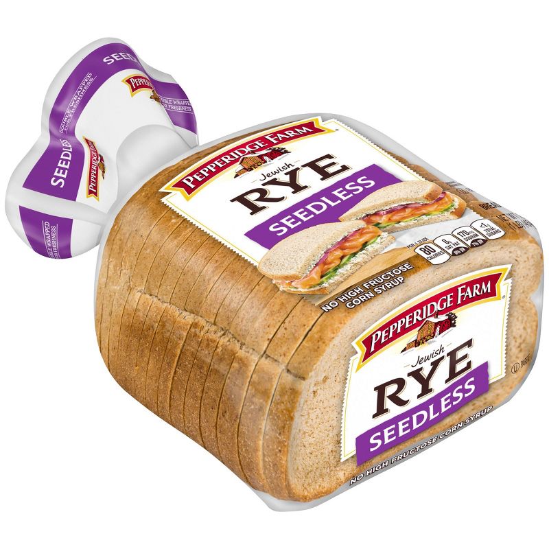Pepperidge Farm Jewish Rye Seedless Bread - 16oz