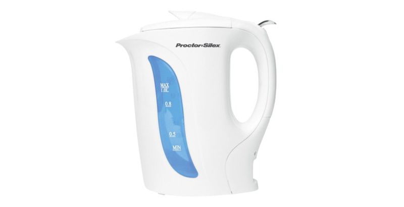 Proctor Silex 1 L. Electric Kettle - White K2070Y