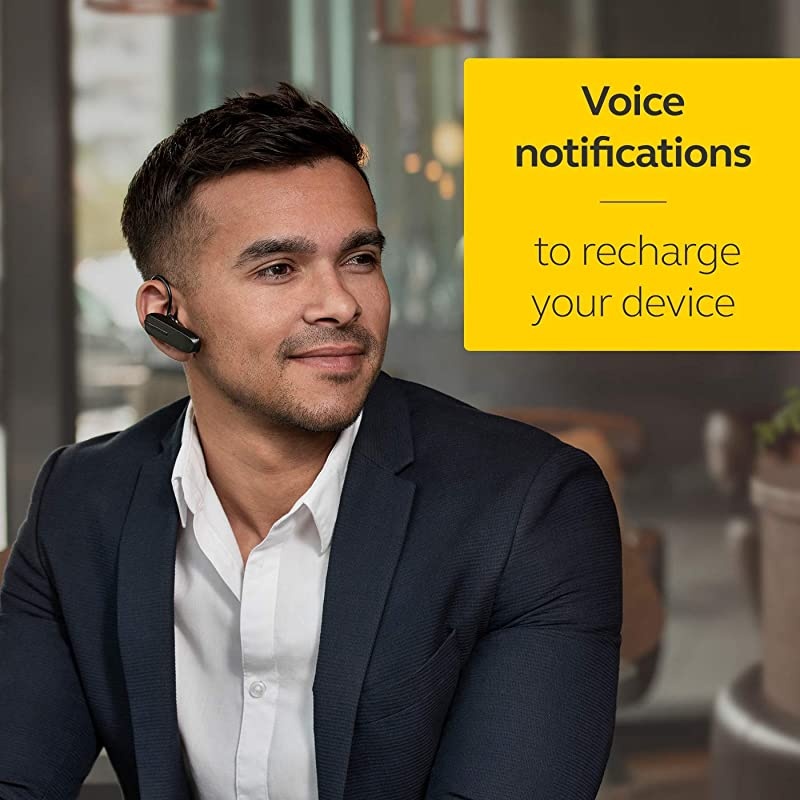 Talk 5 Bluetooth Headset for HandsFree Calls with Intuitive Design and Simple Use