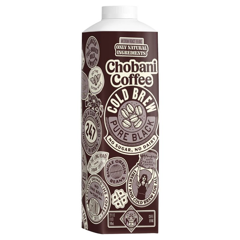 Chobani Black Cold Brew Coffee - 32 fl oz