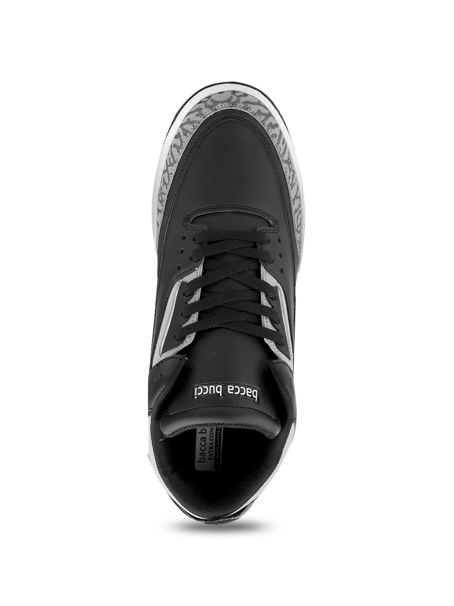 Bacca Bucci Men's VORTEX Black Casual Sneakers