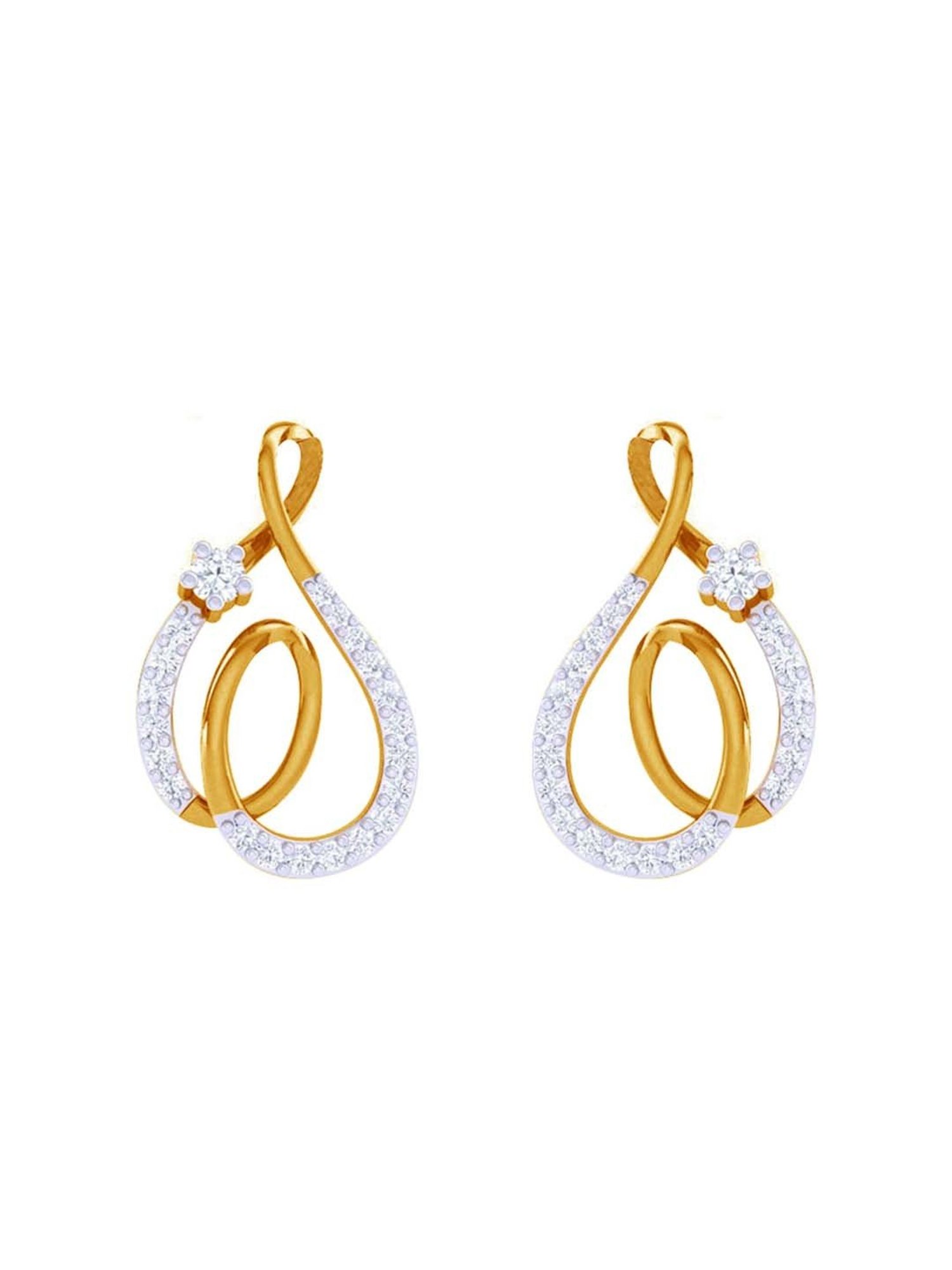 Clara 92.5 Sterling Silver Flavia Earrings for Women