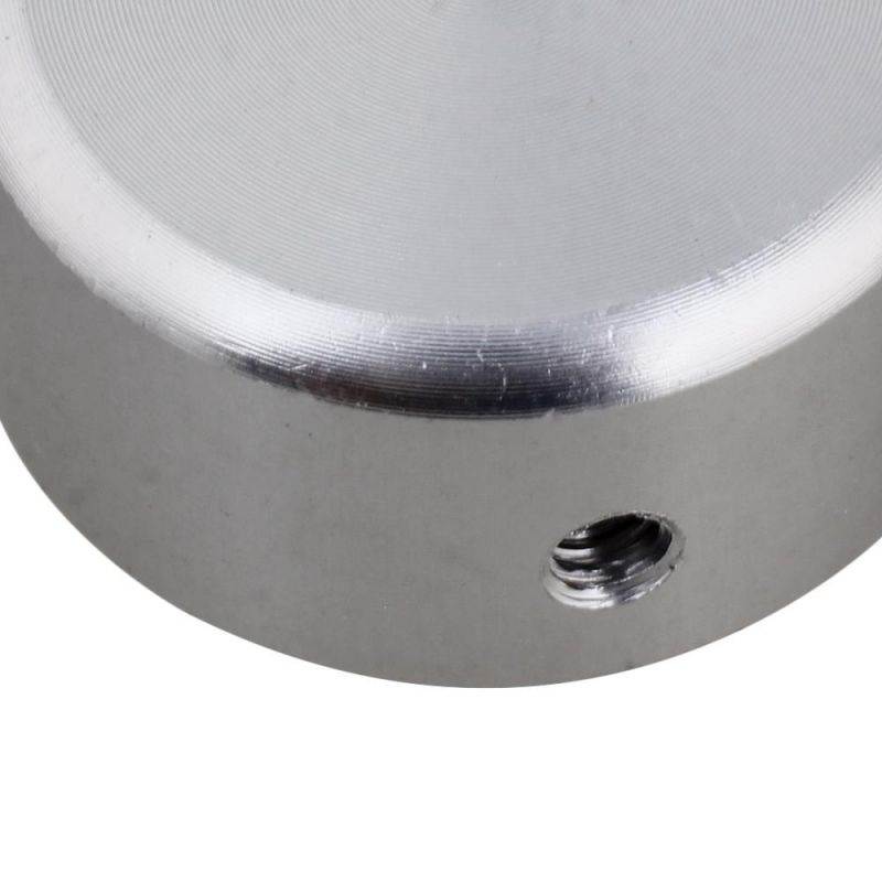 BQLZR Silver Effects Accessories Stomp Switch Pedal Box Foot Metal