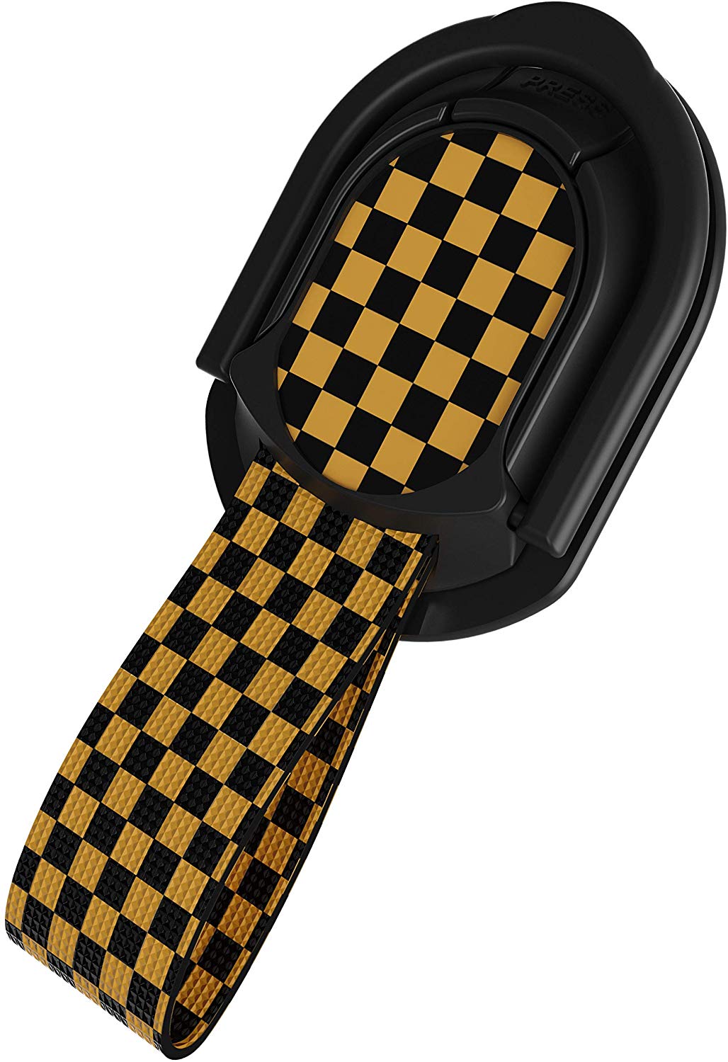 Ghostek Loop Phone Ring Holder Strap with Stand and Smartphone Car Holder Magnet Cute iPhone Grips for Women Perfect for Taking Selfies Removable for Wireless Charging Compatible - (Floral Fuchsia)