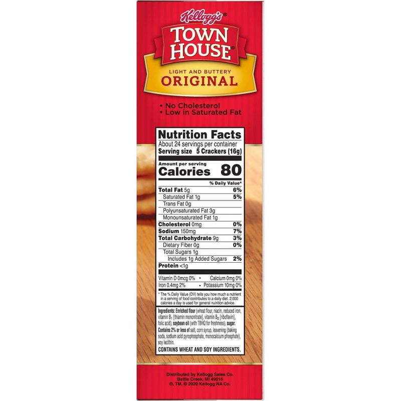 Kellog's Town House Original Snack Crackers - 13.8oz