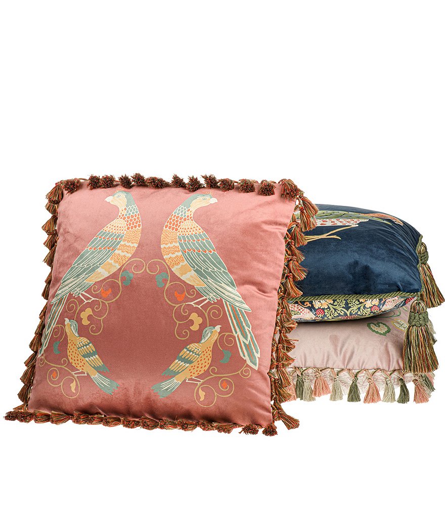 Edgehill Collection Hand-Woven Rattan Market Basket