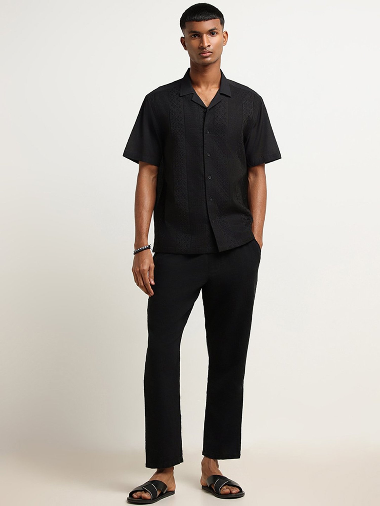 ETA by Westside Black Relaxed Fit Shirt