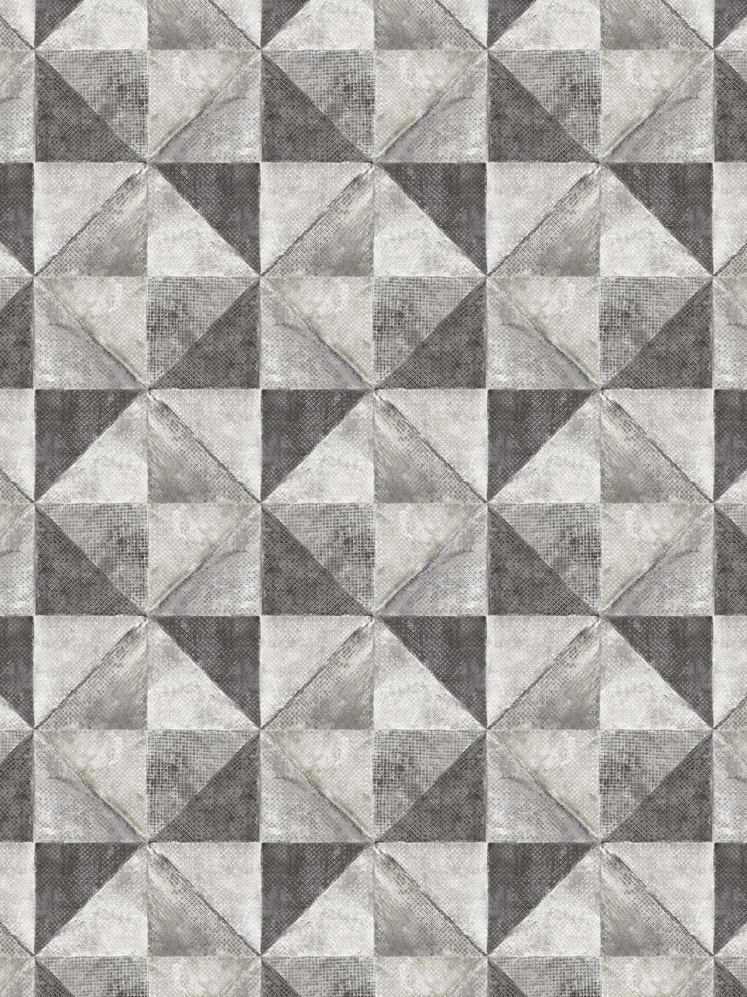 GM Geometric Grey Cotton 180 TC 150 GSM Reversible Double Bed Comforter