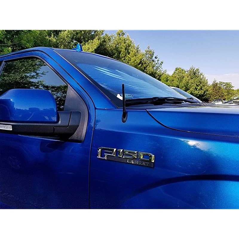 Made in USA - 5 Inch Black Aluminum Antenna is Compatible with Nissan Titan (2019-2021)
