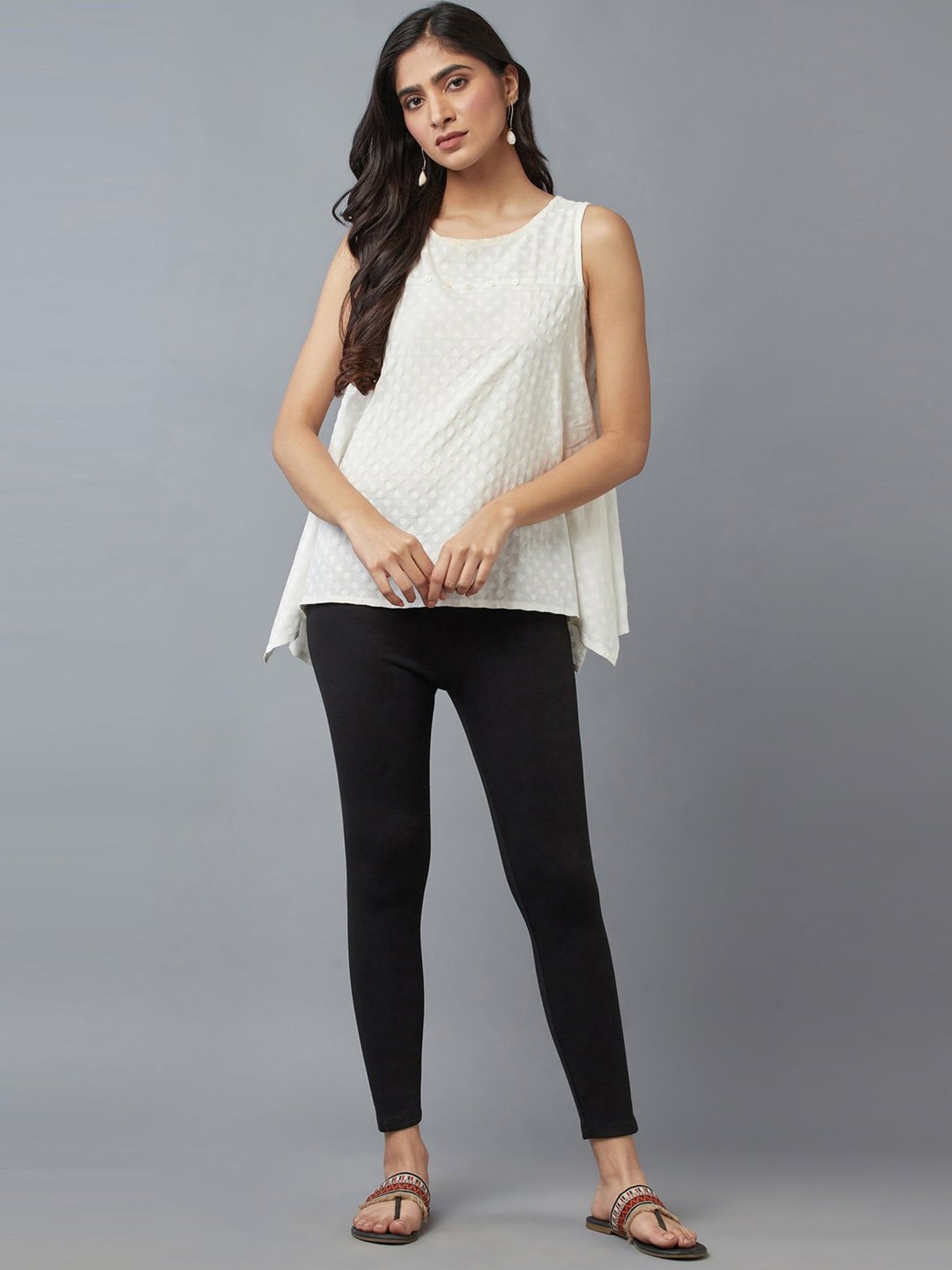 Elleven from Aurelia Black Regular Fit Leggings