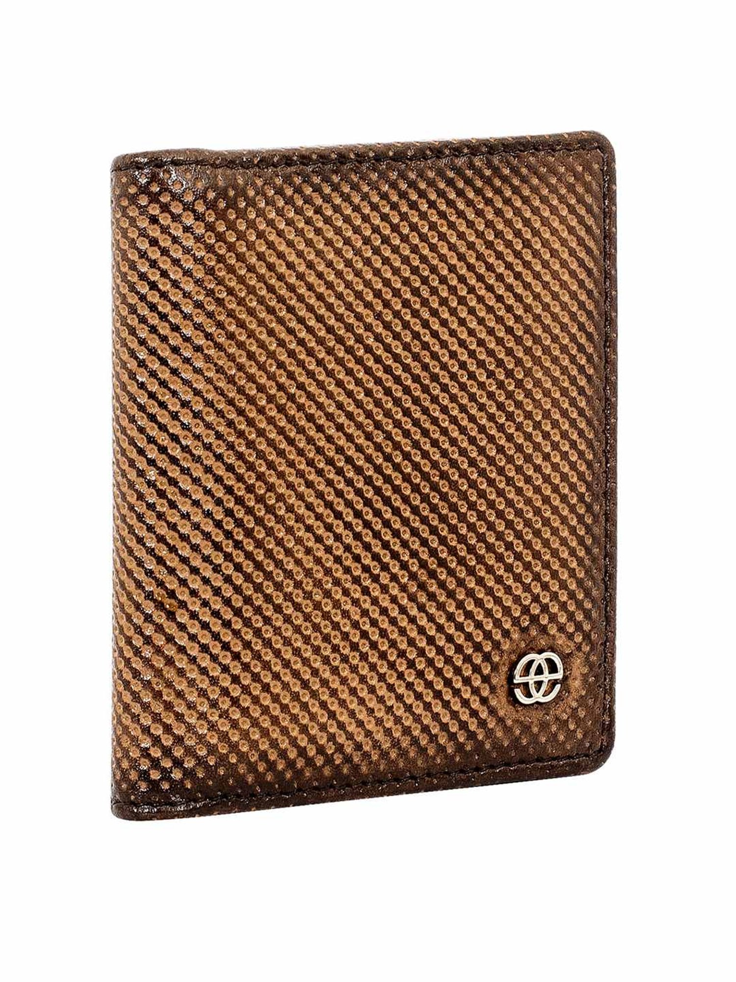 Eske Zea Tan Perforated Small Card Holder