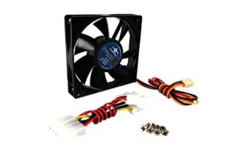 Vantec Stealth Case Fan - 1 x 60 mm - Dual Ball Bearing