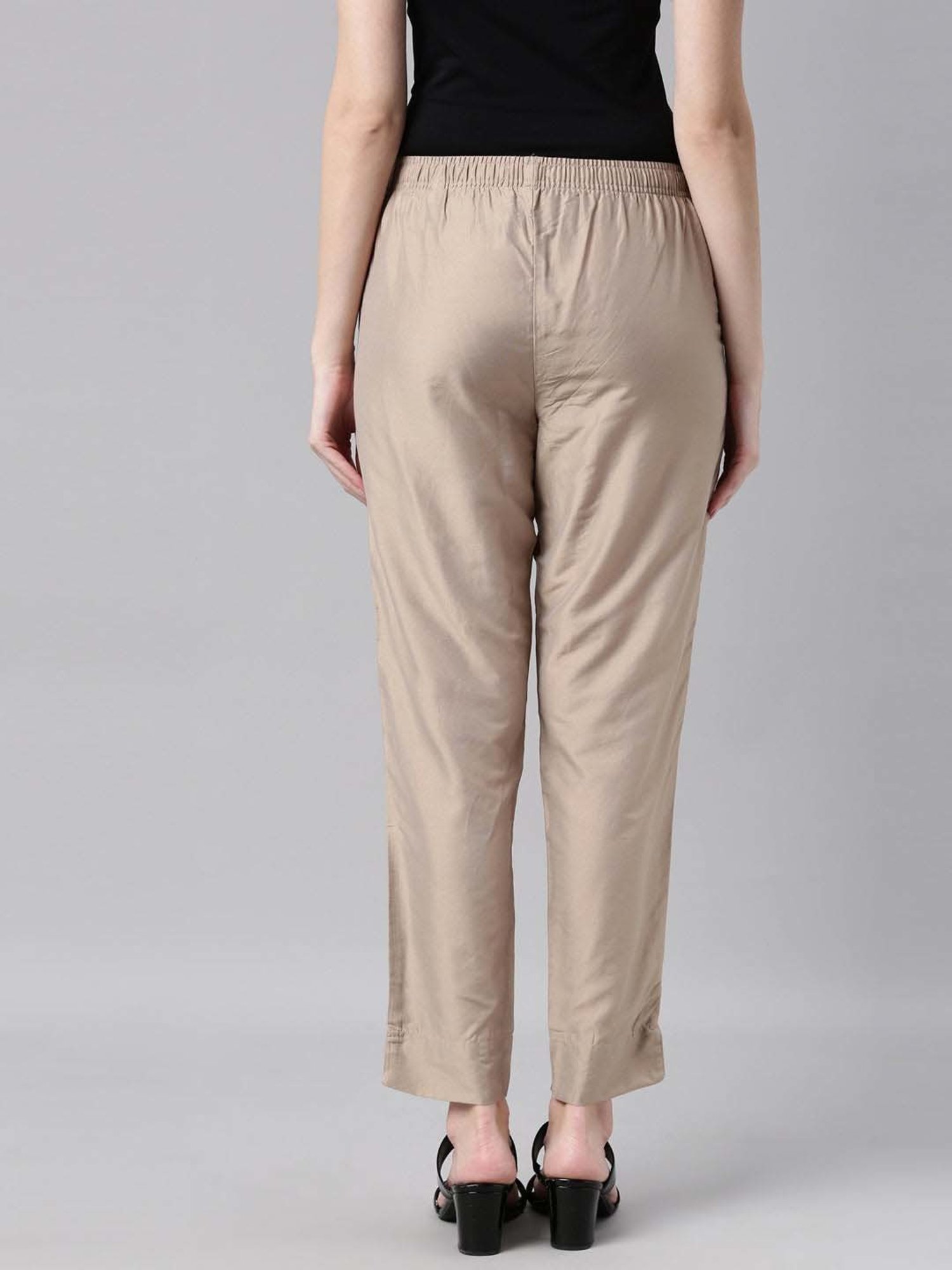Go Colors! Hazelnut Tapered Fit Pants