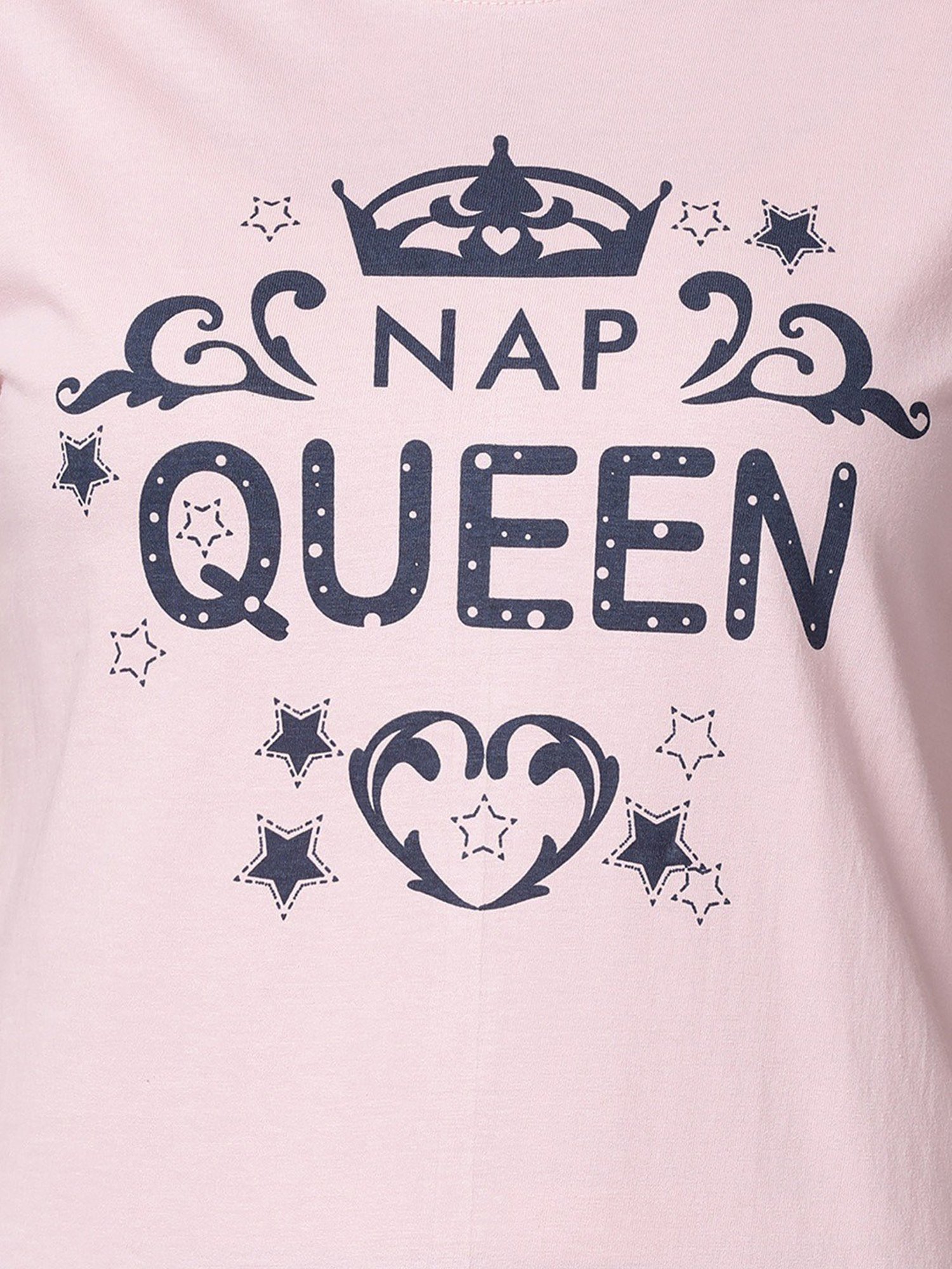 Kryptic Pink Printed Cotton T-Shirt - Pack of 2