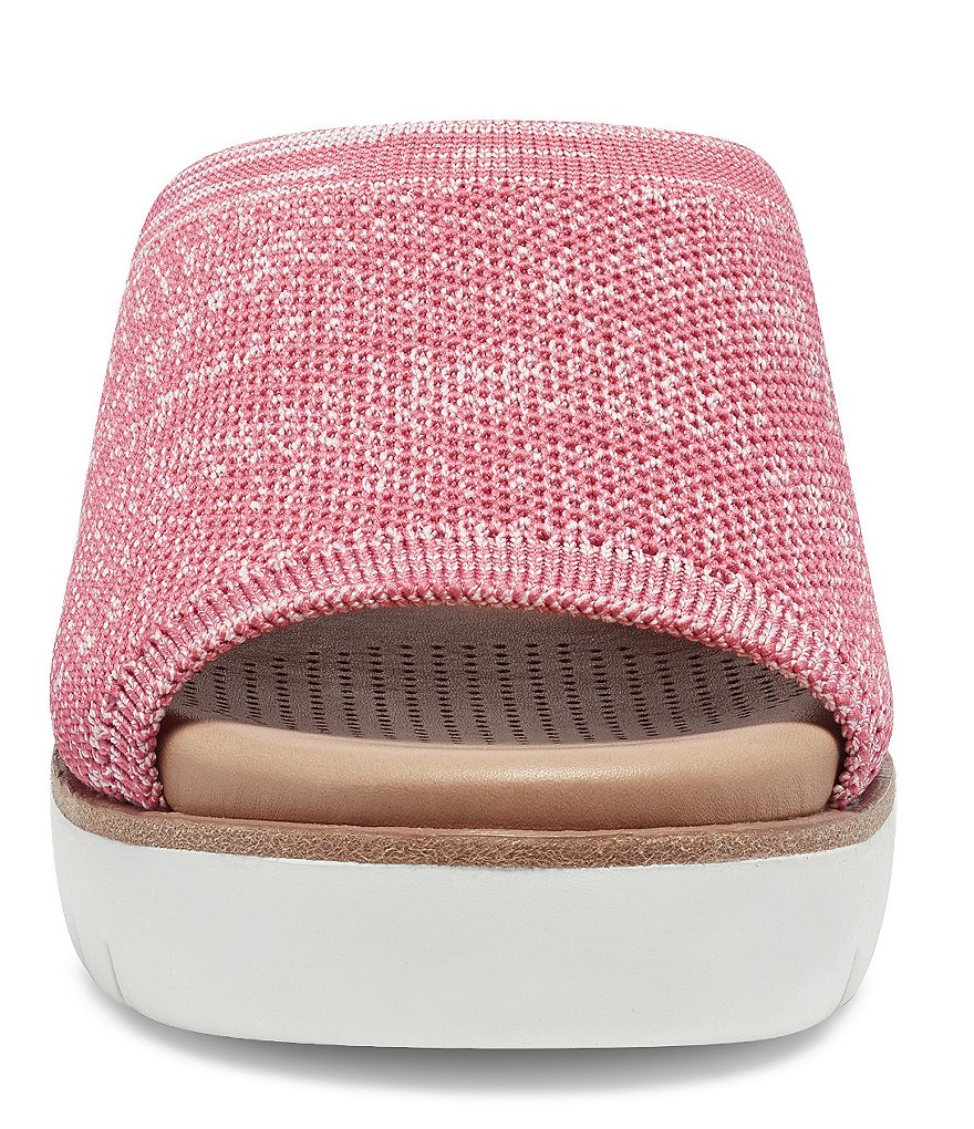 CC Corso Como Ditya Two-Tone Knit Slide Wedge Sandals