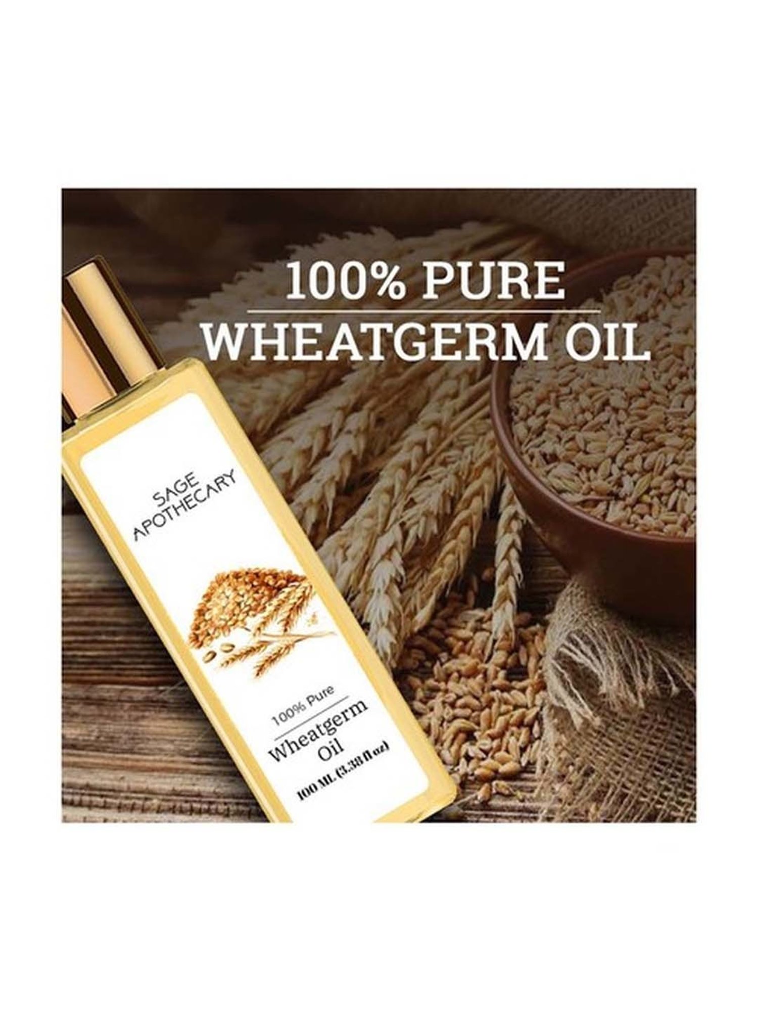 Sage Apothecary Wheatgerm Oil - 100 ml