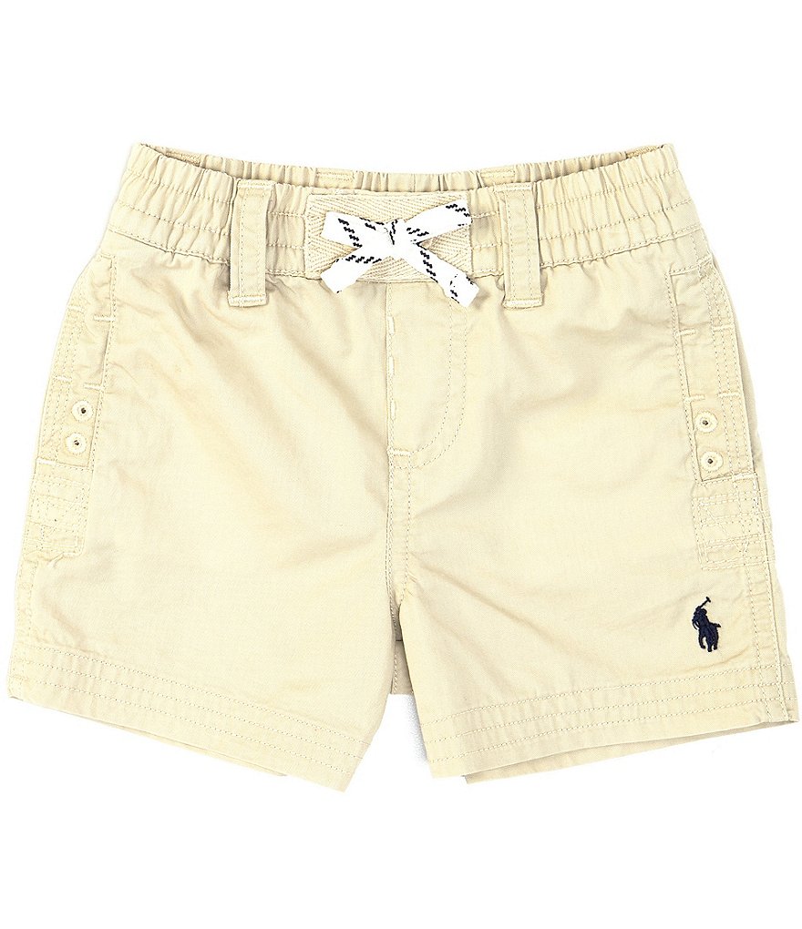 Edgehill Collection Baby Boys 3-24 Months Flat Front Linen Shorts