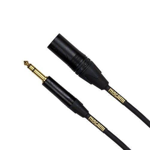 Mogami Gold 3' TRS to XLR Male Cable