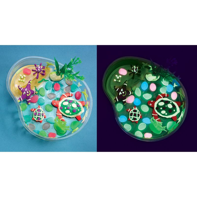 Creativity For Kids Glow In The Dark Turtle Lagoon Activity Kit