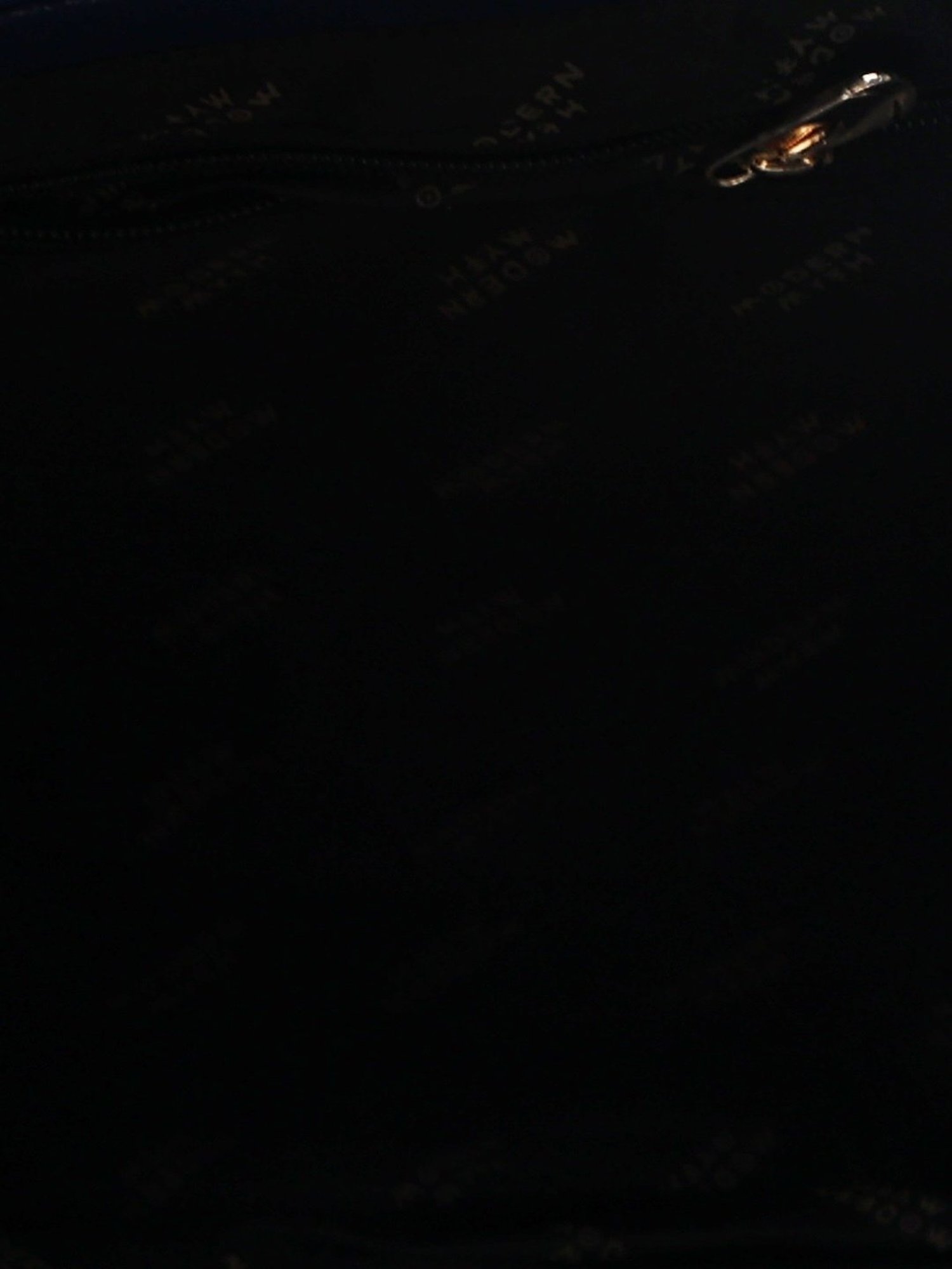 Modern Myth Trapeze Black Large Tote Bag