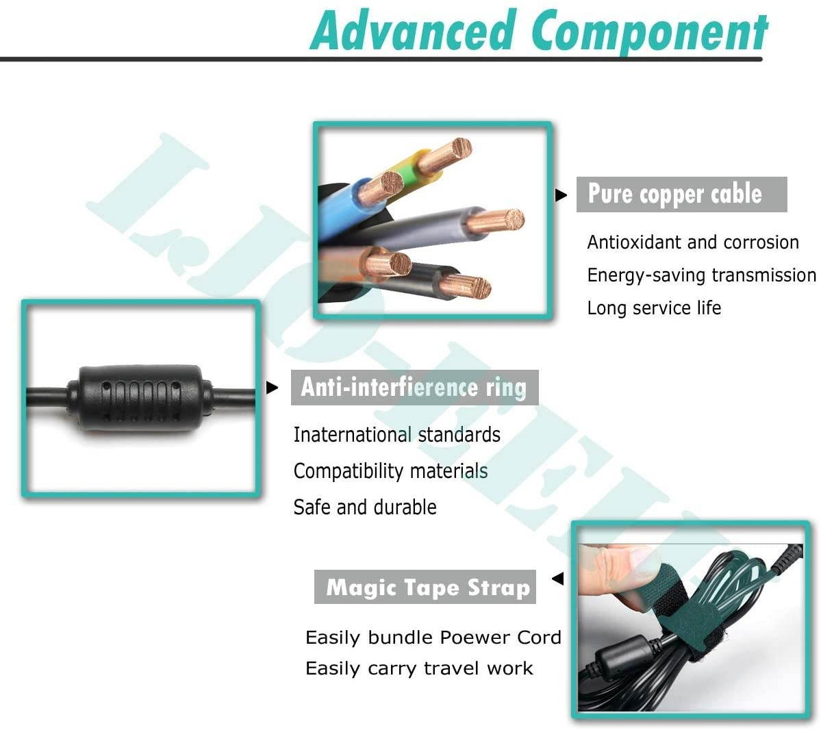 New Laptop Notebook Computer PC AC Adapter Charger Power Cord Supply for ASUS A53 A53Z A53S A53T A54 A55 A55A K53 X501 K54C-5KSX K54L K55A-DH51 K55A-DS51 K53Z K53E-RBR4 UL80Vt-A1 UL80JT-A1 UL80Vs