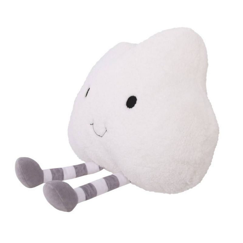 Little Love by NoJo Goat Throw Pillow