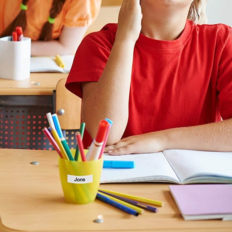 Compatible Label Tape Replacement for Brother Label Maker Tape TZe-251 TZe-151 TZe-451 TZe-651 24mm TZe Tape for P-Touch PT-D600 PT-P700 PTP750W PT2730 ( Clear, White, Yellow, Red, 4-Pack )