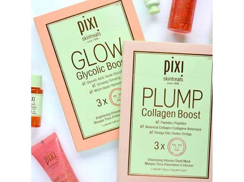 Pixi by Petra GLOW Glycolic Boost - Brightening Face Mask Sheet - 0.8oz