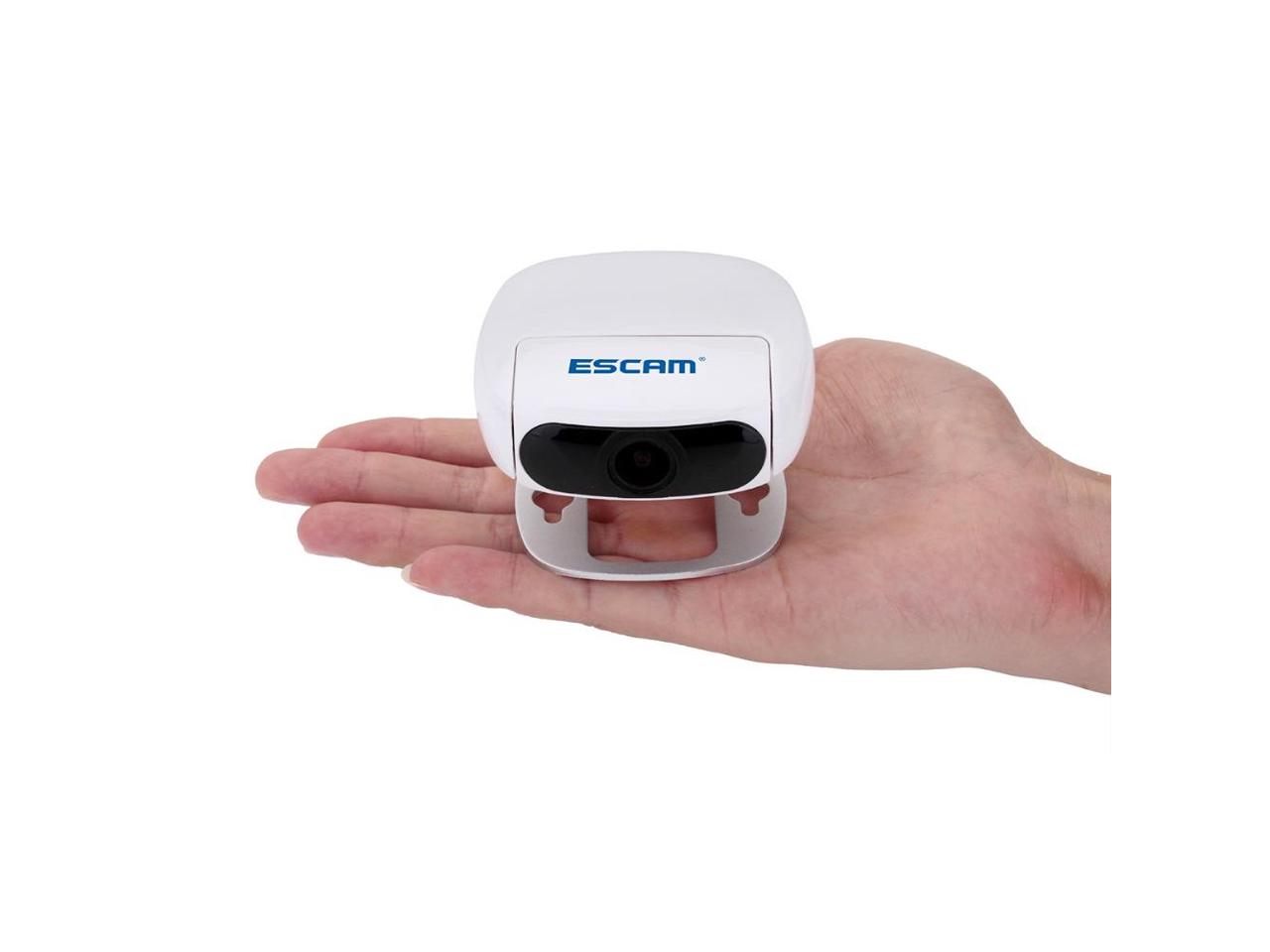 Escam Shell QN01 Wifi Mini IP Camera 1.0MP HD 1080P Onvif P2P indoor Surveillance Night Vision Security CCTV Camera No.851
