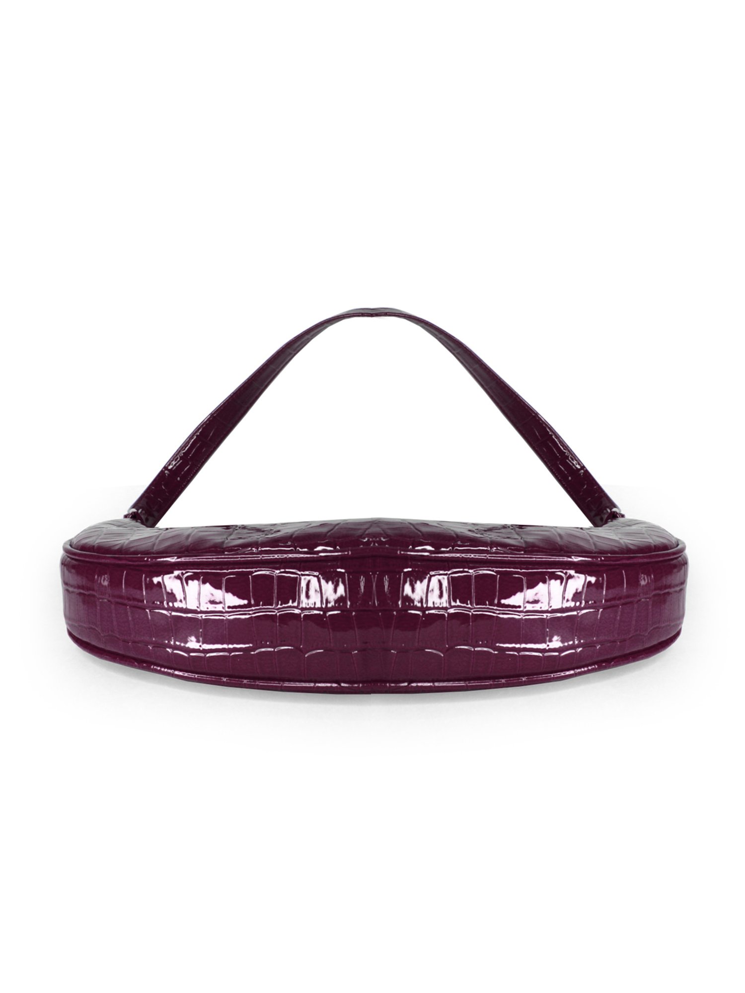 Modern Myth Purple Textured Medium Hobo Bag