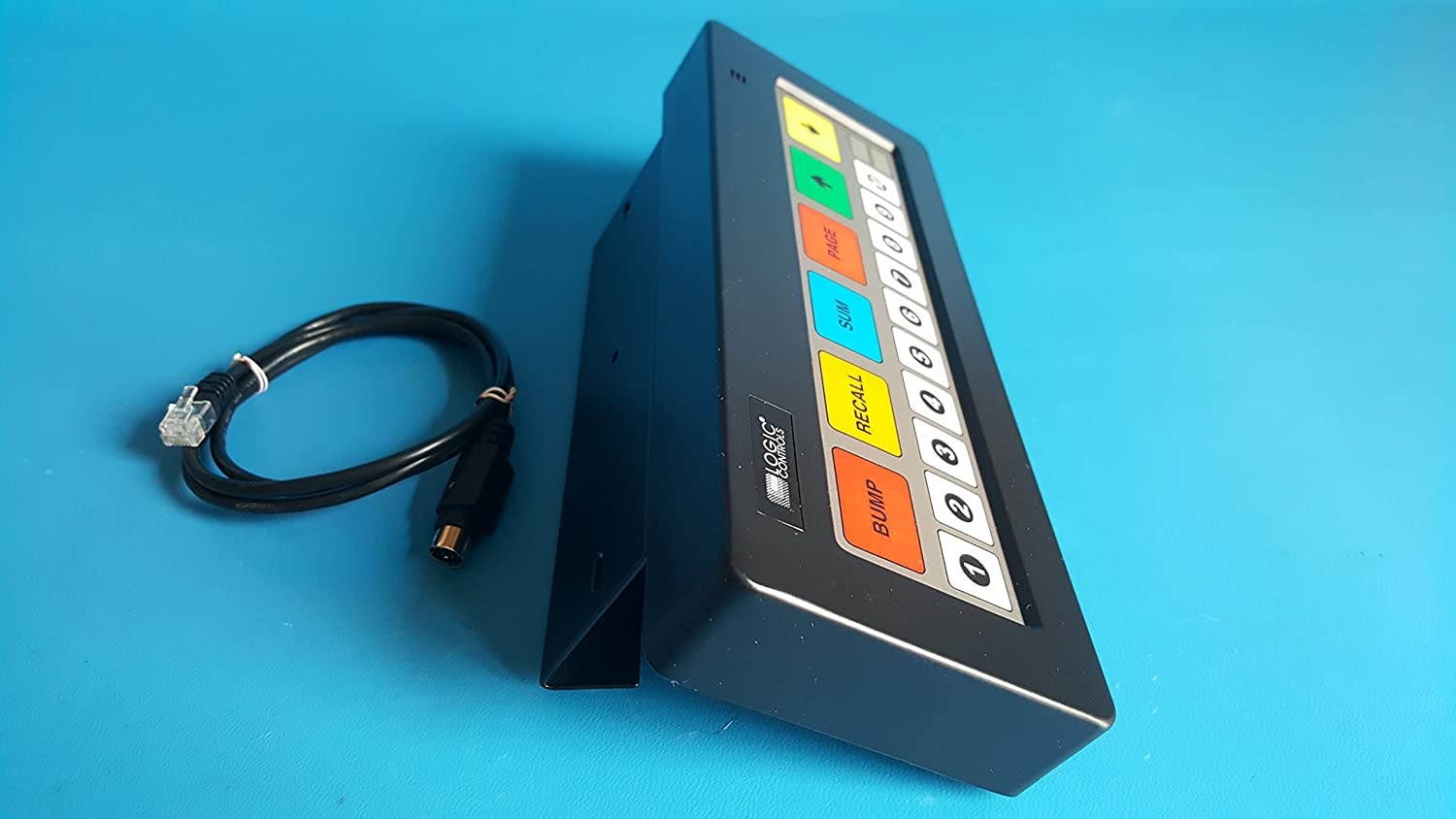 Logic Controls KB1700 17 KEY Programmable KEYPAD (BUMP BAR) - Black, USB, KB1700U-PI-YUM . . . (157873)