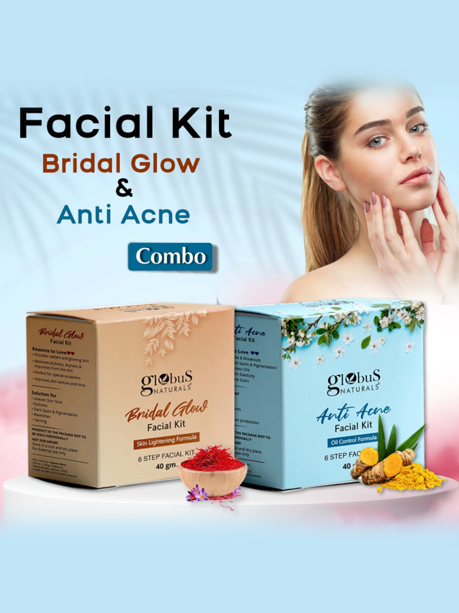 O3+ Whitening Facial Kit (Pack Of 4)