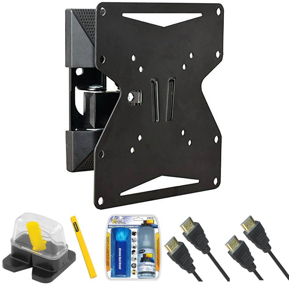 Stanley DIY Basics Extension Mount & Set Up Kit for 13"-37" TVs up to 40LB - TMX-022FM