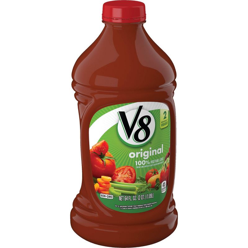 V8 Original 100% Vegetable Juice - 64 fl oz Bottle
