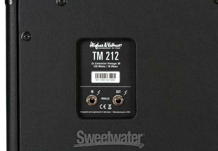 Hughes & Kettner TubeMeister 212 120-watt 2x12" Extension Cabinet