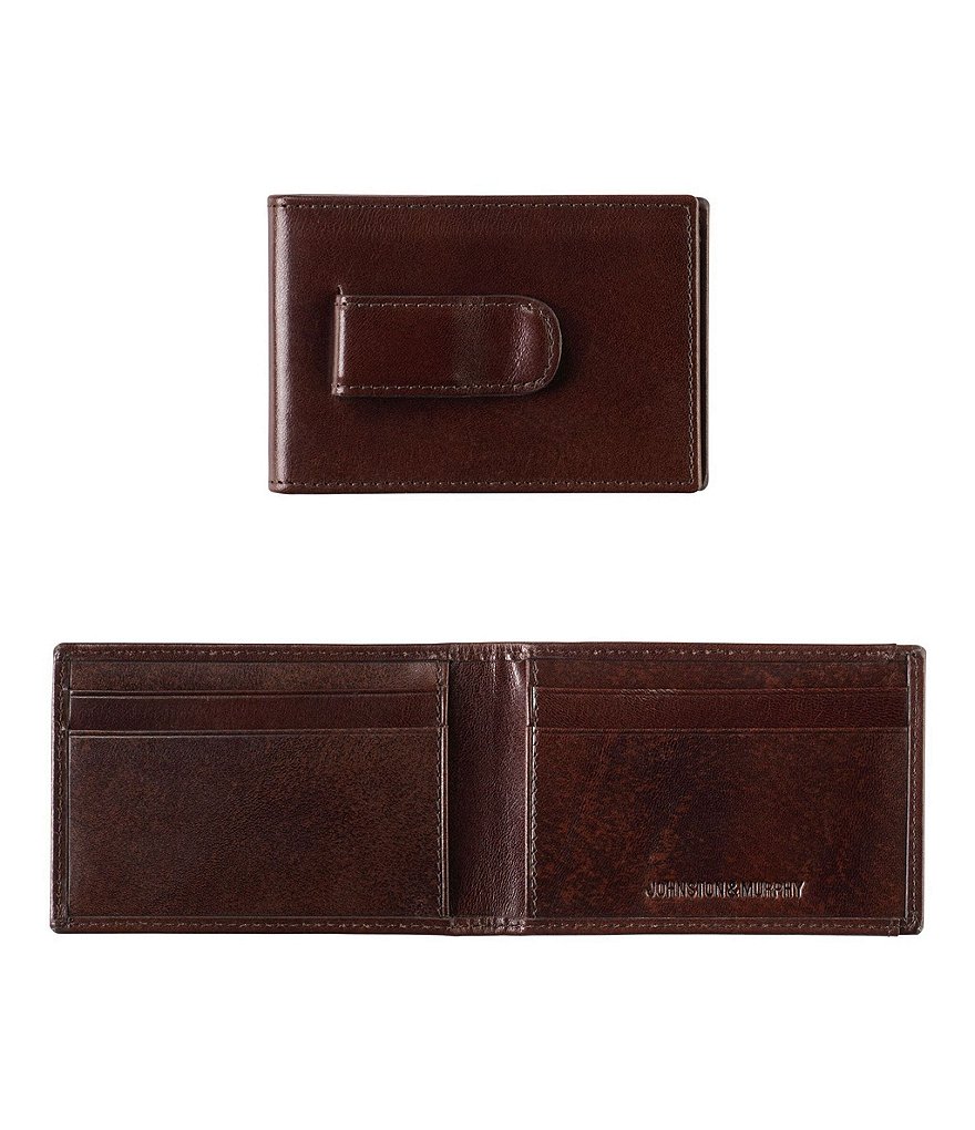 Johnston & Murphy Men's Two Fold Money Clip
