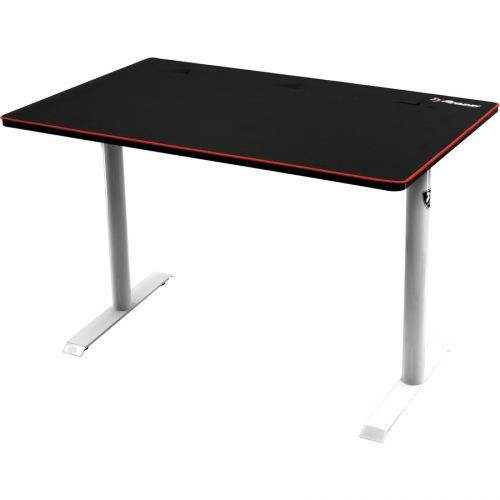 Arozzi Arena Leggero Gaming Desk with Full Surface Mousepad - White