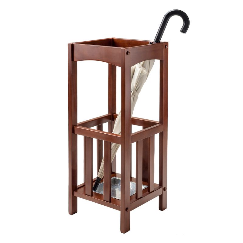 Quatro Umbrella Stand & Coat Rack Steel - Adesso