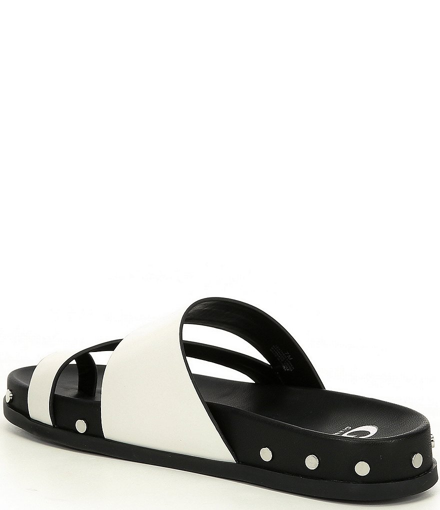 GB En-Core Leather Studded Slides