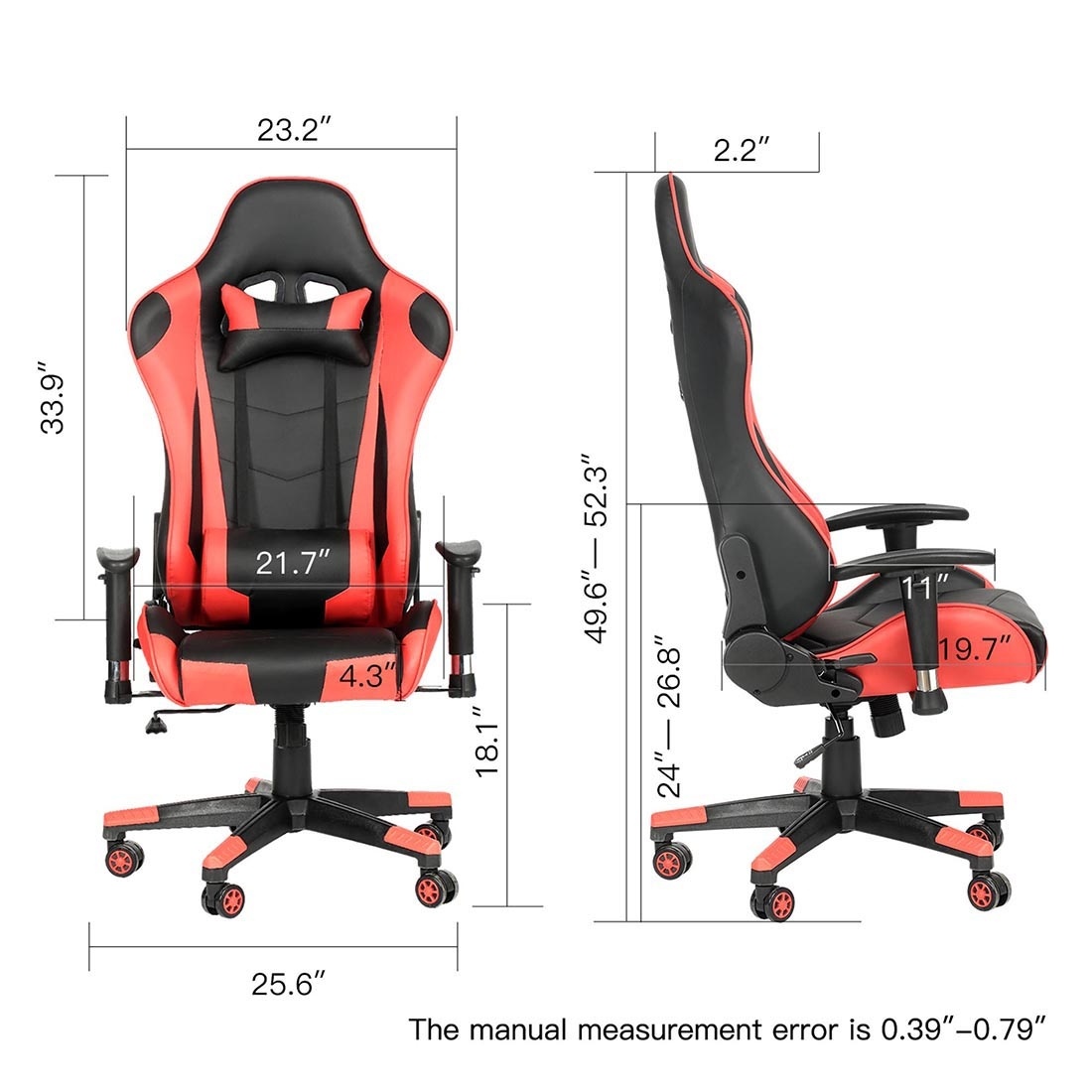 Adjustable Backrest Office Gamimg Chairs