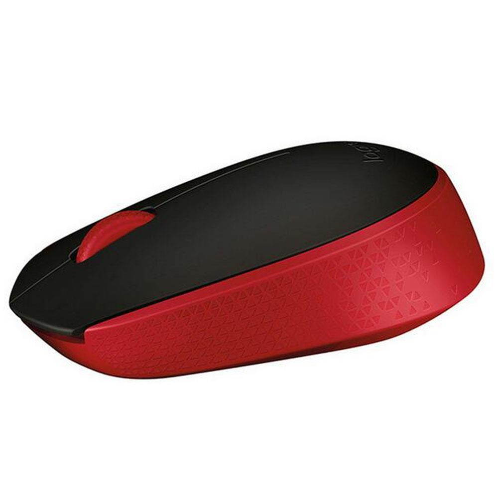 Logitech M171 Gaming Mouse w/ Receiver - Black & Red