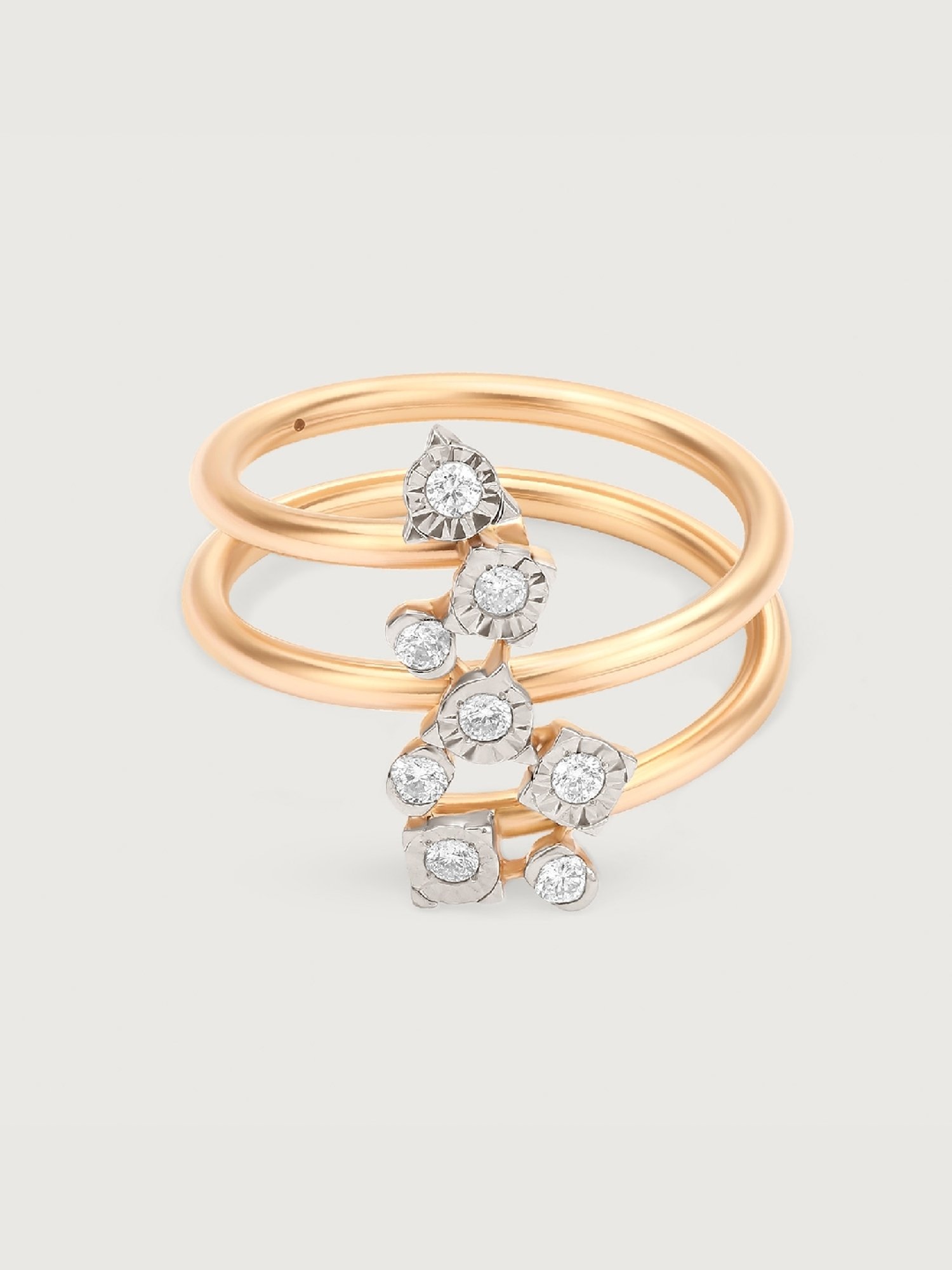 Mia by Tanishq Starry Romance 14k Diamond Finger Ring