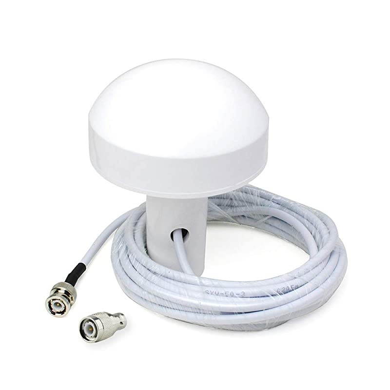 Boat Ship Marine GPS Navigation External Antenna (5m Cable) Compatible with Garmin GPSMAP MAP NavTalk StreetPilot Furuno Matsutec Trimble GPS Modem Receiver Unit Transducer Fishfinder Sounder