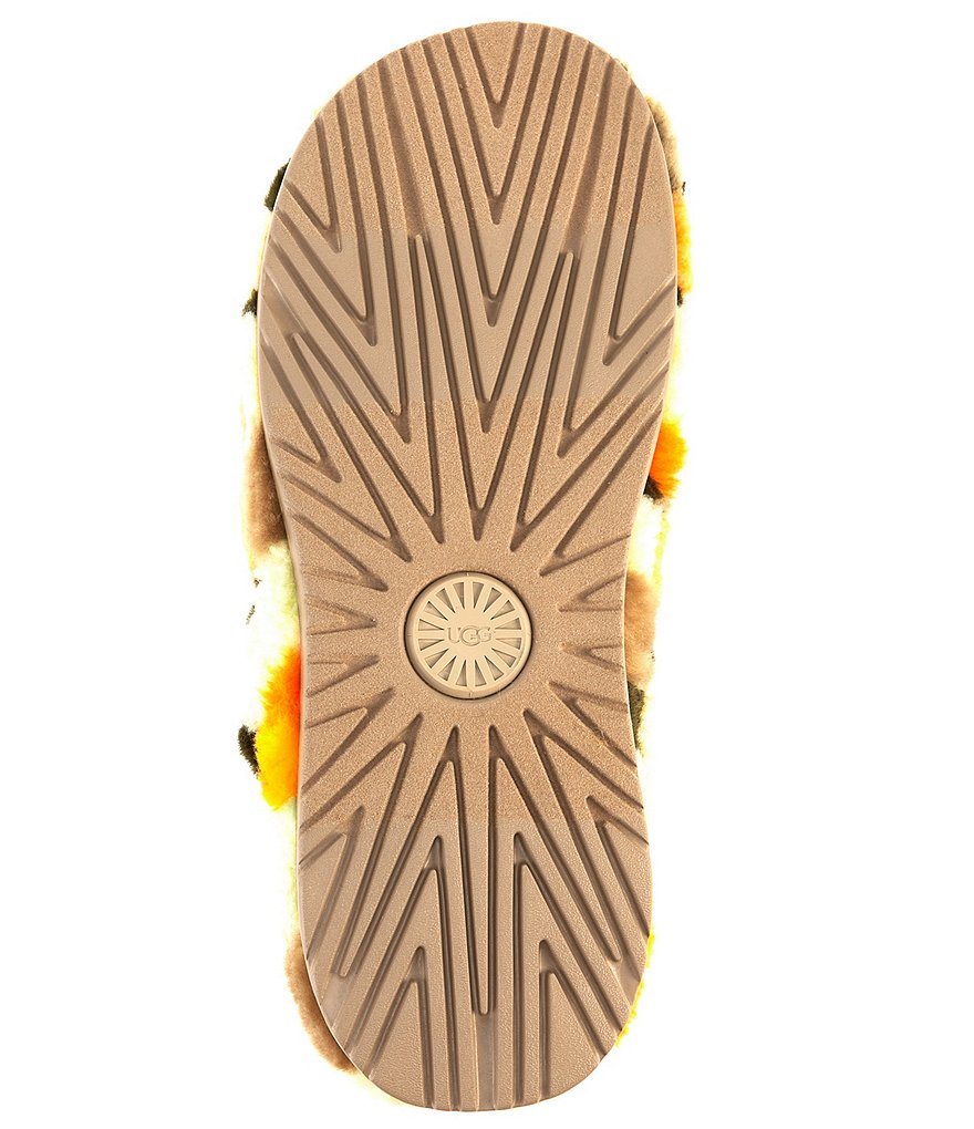 UGG&reg; Men's Scuff Logo Suede Slippers