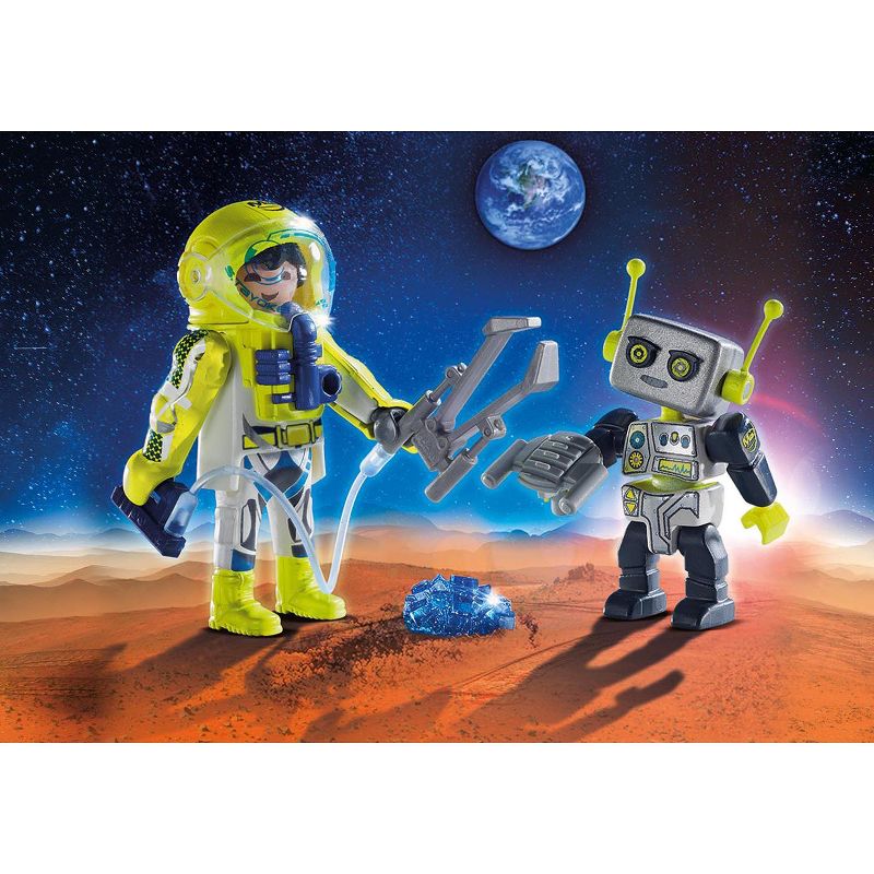 Playmobil Astronaut and Robot Duo Pack