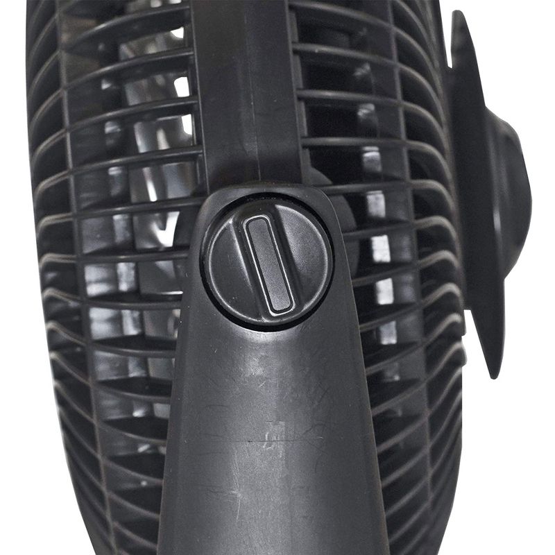 Air King 18" 1/6 HP 3-Speed Adjustable Height Floor Fan with Roll-About Stand