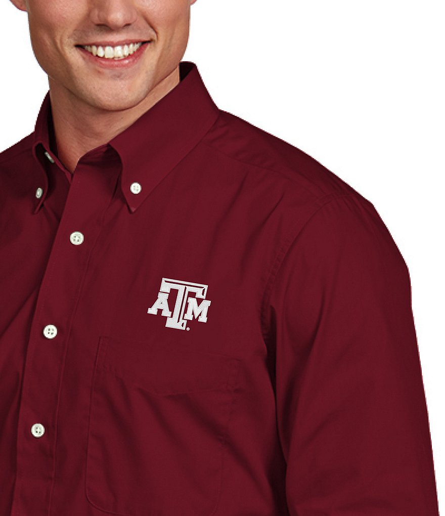 Antigua NCAA Dynasty Long-Sleeve Woven Shirt