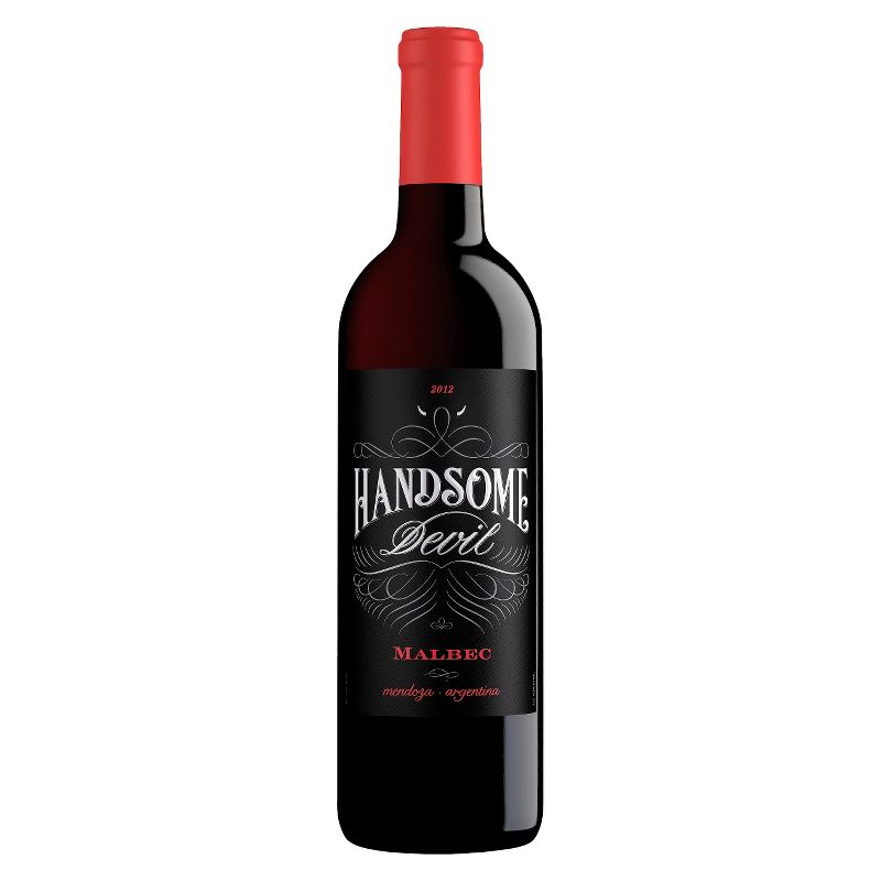 Handsome Devil Malbec Red Wine - 750ml Bottle