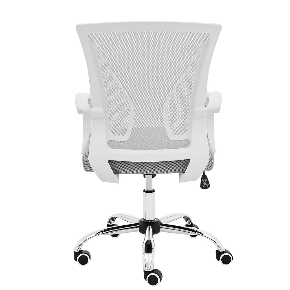 Modern Home Zuna Mid-Back Office Chair - White/Gray